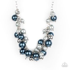 Silver and Blue necklace 💙💙